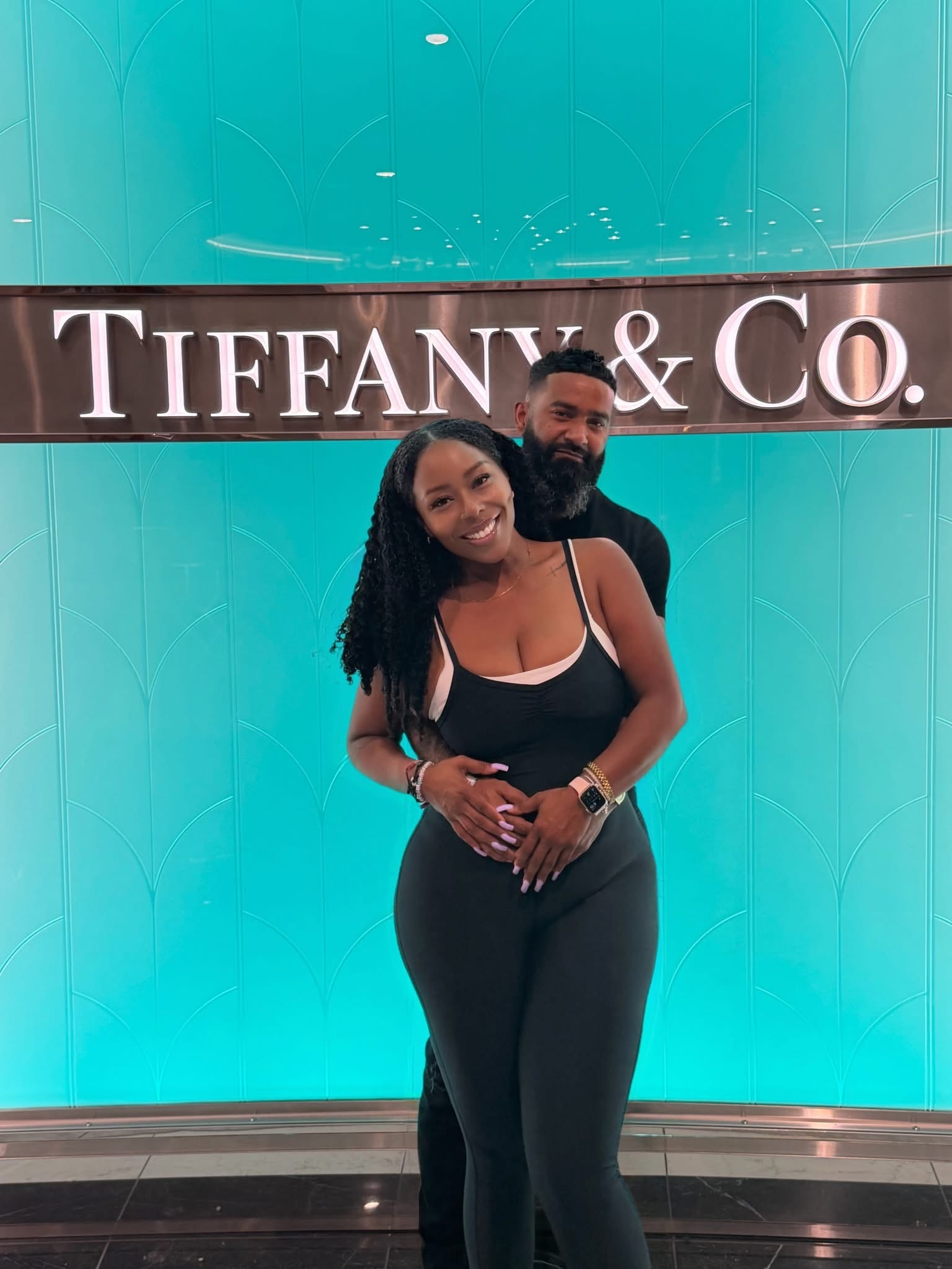 Heather and Boaz at Tiffany & Co.