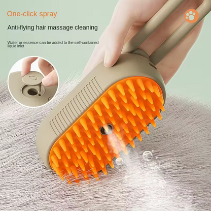 3 in 1 Electric Spray Grooming Brush