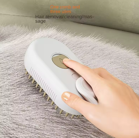 3 in 1 Electric Spray Grooming Brush