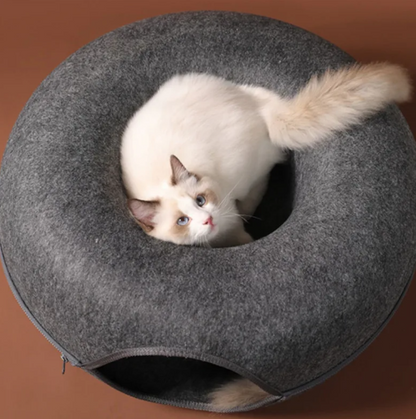 Playful Cat Tunnel Bed