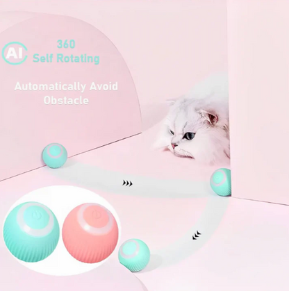 Electric Cat Ball Toys Automatic Rolling